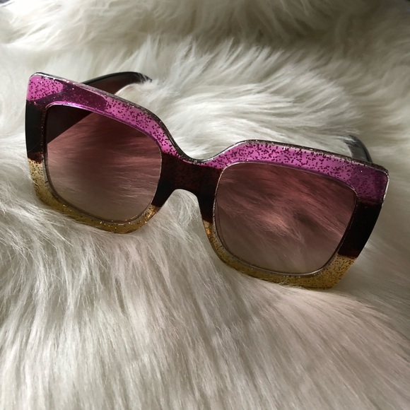 🍒💋 Oversized Retro Square Sunglasses - Picture 2 of 6